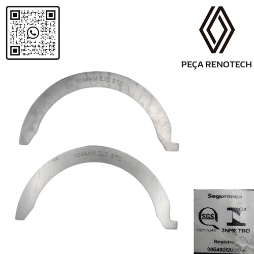 RN 476740-A 7701476740 BRONZINA AXIAL STD MOT M9T 2.3 16V MASTER -ANEL DE ENCOSTO- - 2